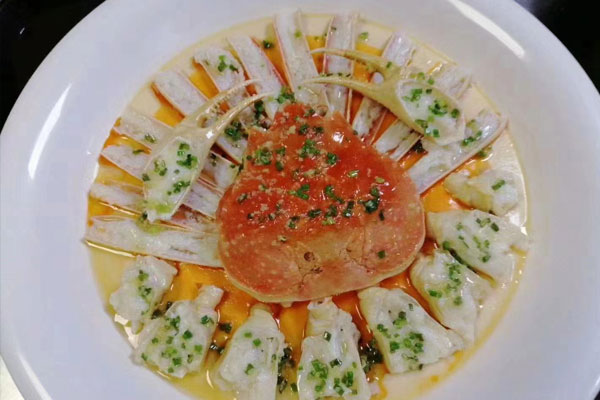 芙蓉蒸板蟹